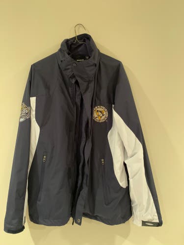 (2) 2011 Winter Classic Pittsburgh Penguins Team Issued Winter Coat, Men’s Large