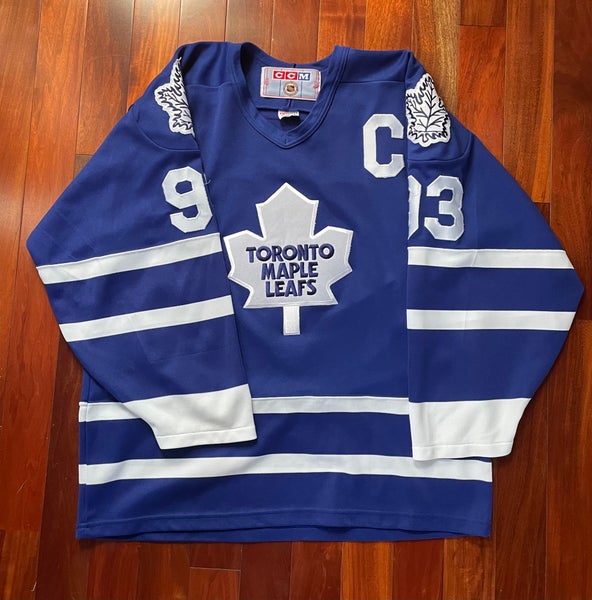 CCM NHL Toronto Maple Leafs Black 1990s Practice Jersey