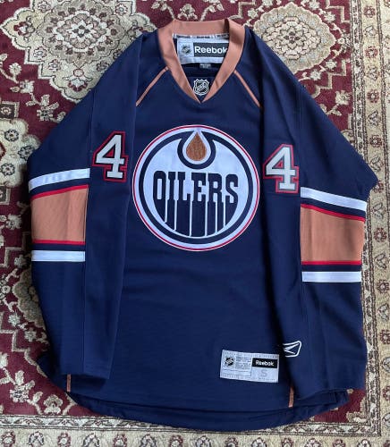 Edmonton Oilers Souray Small Reebok Jersey