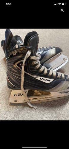Used CCM Size 10 U+ Crazy Light Hockey Skates