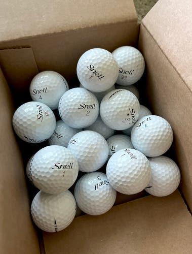 12 Used Snell GET SUM / MTB Golf Balls AAAA/AAAAA
