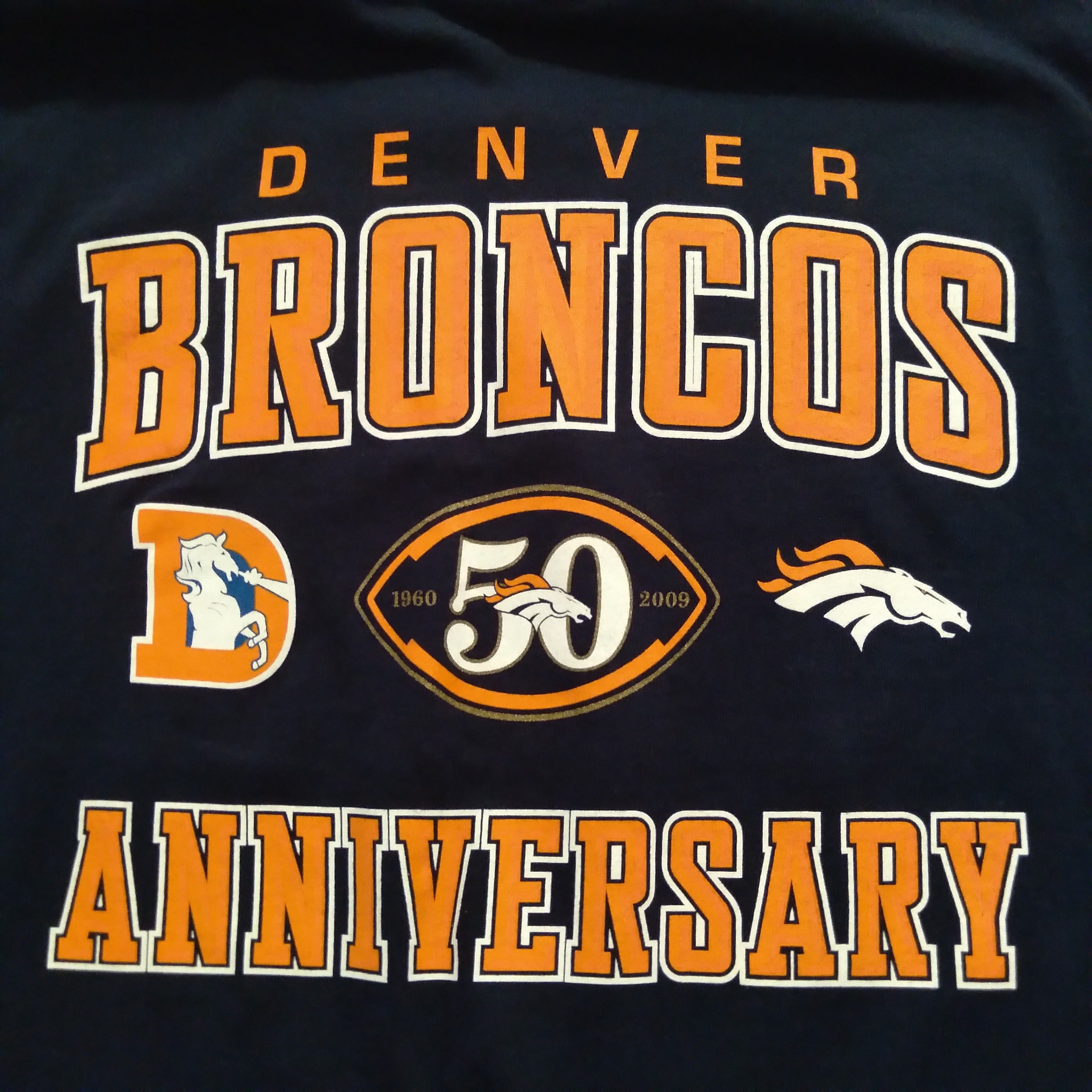 Denver Broncos NFL FOOTBALL SUPER AWESOME Reebok Team Apparel