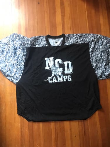 Black Camo Goalie Cut Jersey