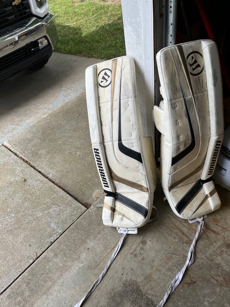 Used 36" Warrior Ritual GT2 Goalie Leg Pads