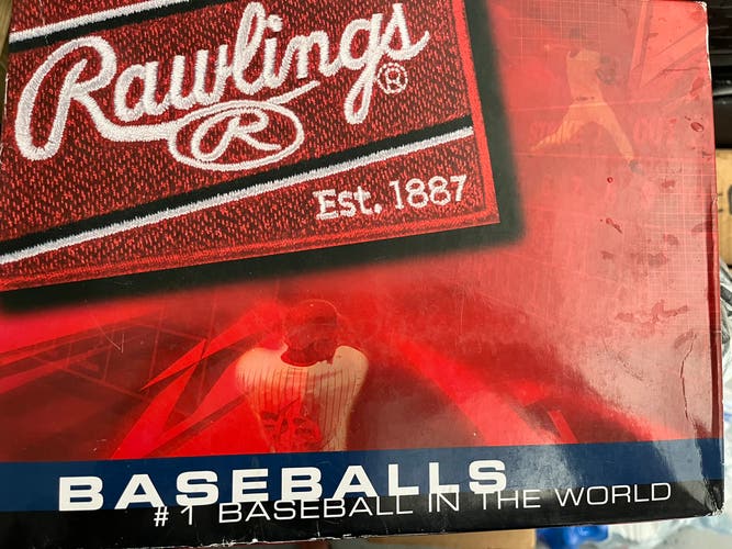 New Rawlings 12 Pack (1 Dozen) Baseballs