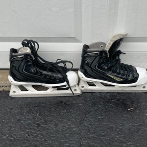Junior Used CCM RibCor 44K Hockey Goalie Skates Size 5.5
