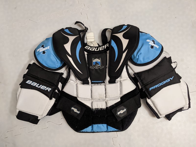 Used Small Bauer Prodigy Goalie Chest Protector