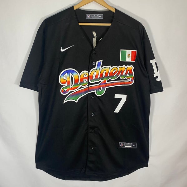 Dodgers Julio Urias Mexico Special Jersey - All Stitched