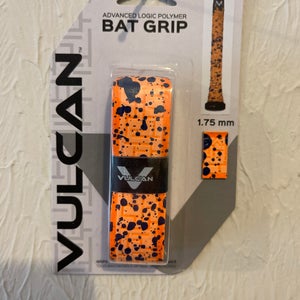 Vulcan bat grip 1.75 mm - Orange Splatter