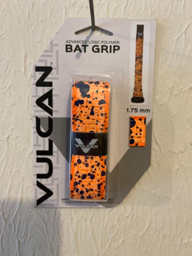 Vulcan bat grip 1.75 mm - Orange Splatter