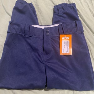 New Alleson Girls XL Navy Softball Pants