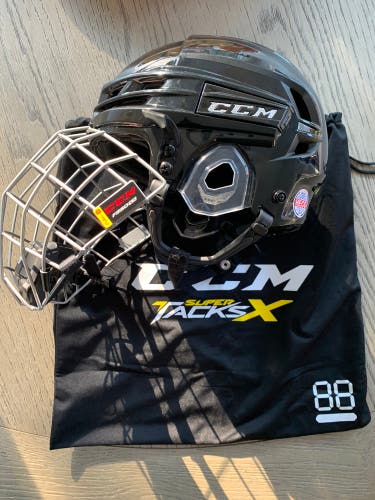New Small CCM Super Tacks X Helmet