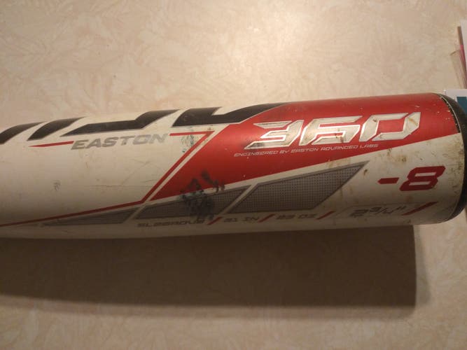 Used USSSA Certified 2021 Easton Composite ADV 360 Bat (-8) 23 oz 31"