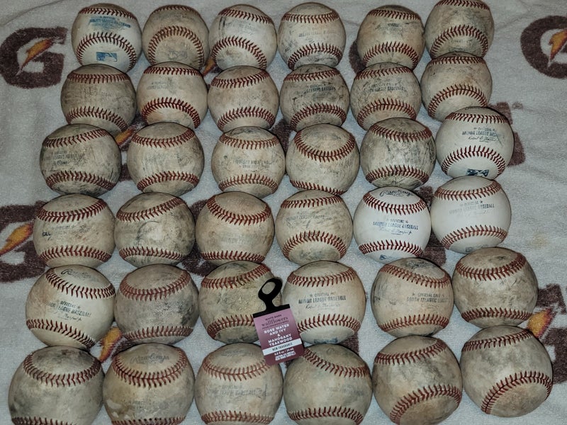 Used Rawlings Official Minor League Baseballs 36 Pack (3 Dozen)