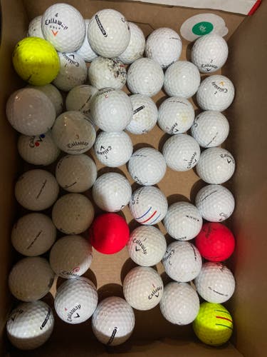 Used Callaway Balls 50 Pack