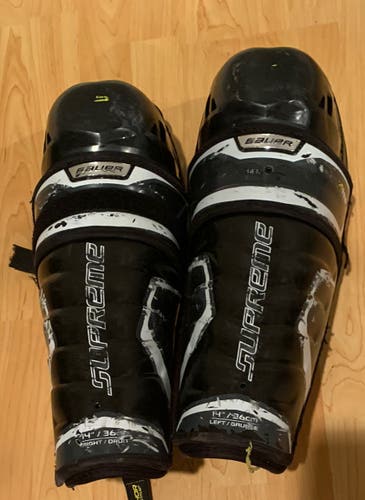 Bauer Supreme 2S Pro 14” used Shin Pads