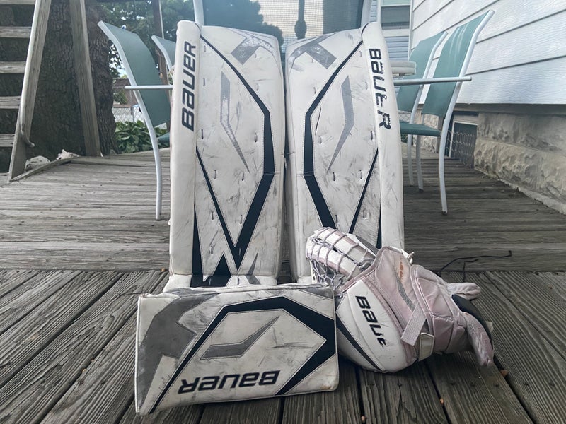 Used 36" Bauer Supreme one80 Goalie Leg Pads