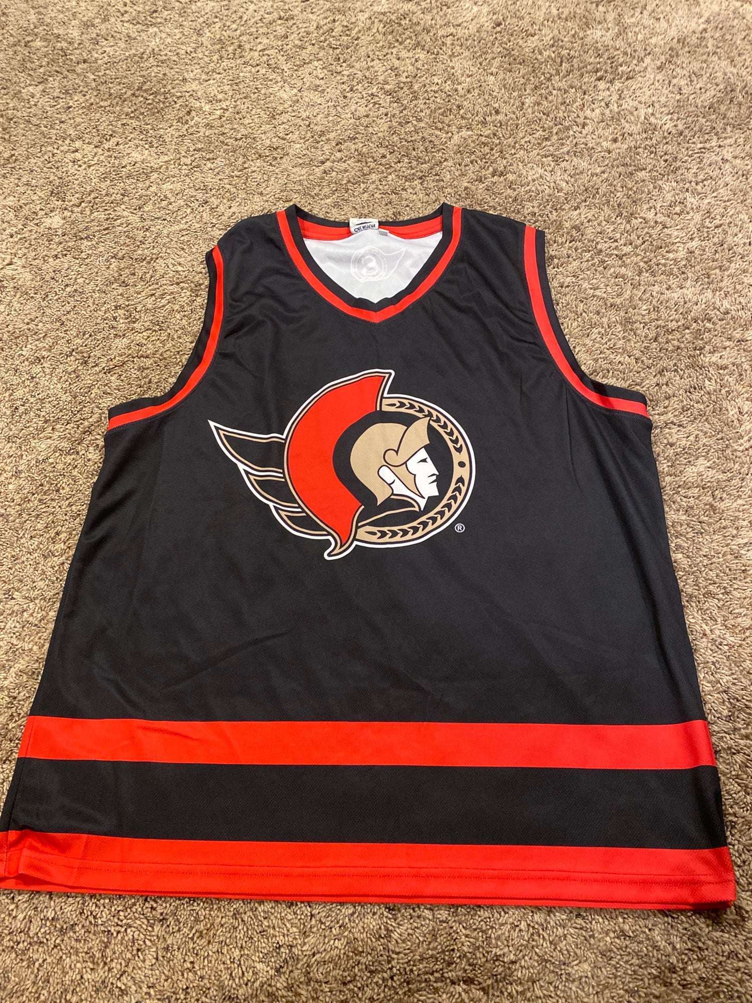 Bench Clearers Cleveland Monsters Hockey Tank - XL / Black / Polyester