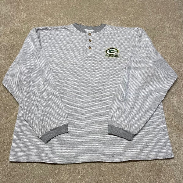 Vintage Green Bay Packers Sweatshirt Mens L NFL Football 90s Pullover  Sweater