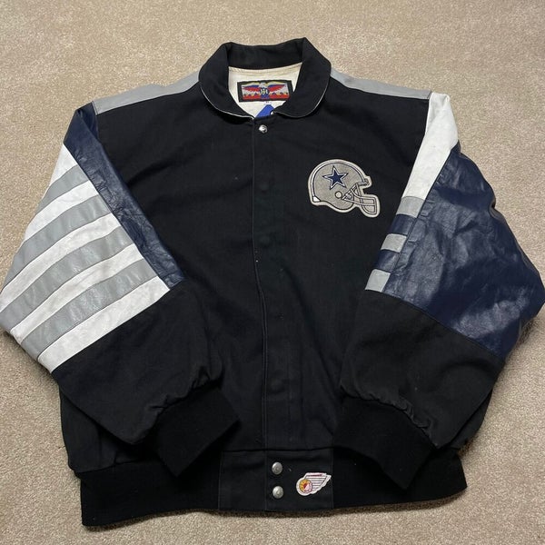 Dallas Cowboys Jacket Men XL NFL Football Jeff Hamilton Leather Vintage  Rare JH | SidelineSwap