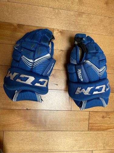 Used CCM Tacks 7092 Gloves 14" Pro Stock