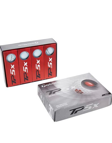 New TaylorMade 1- Dozen) TP5X Balls
