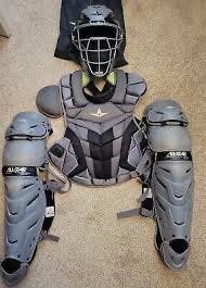 Used All Star System 7 Catcher's Set