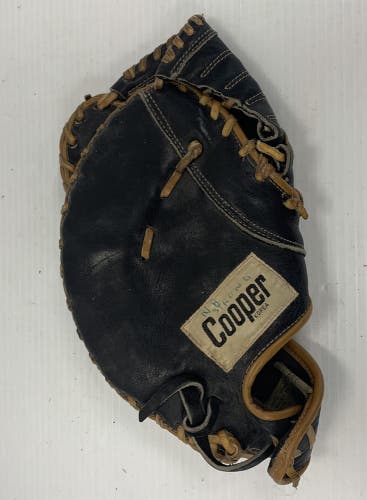 Vintage RARE Cooper Black Diamond 272 Baseball Glove Mitt Genuine Leather black