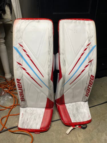 35" Bauer Pro Stock Hyperlite Goalie Leg Pads
