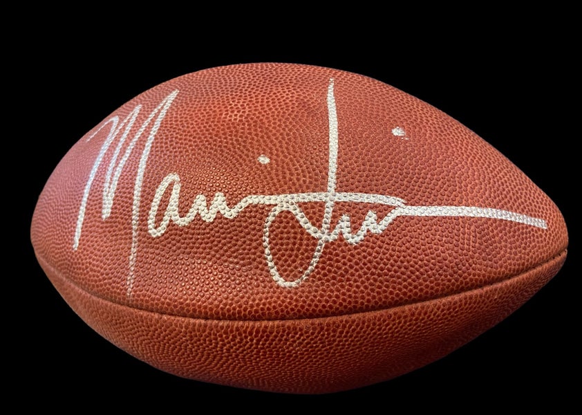 NFL Marvin Lewis Ball Cincinnati Bengals Signed / Autographed Wilson Paul  Tagliabue Model Game Ball