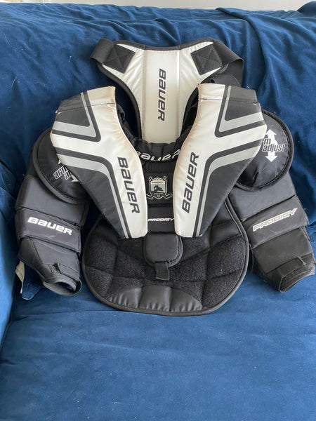 Used Small Bauer Prodigy Goalie Chest Protector