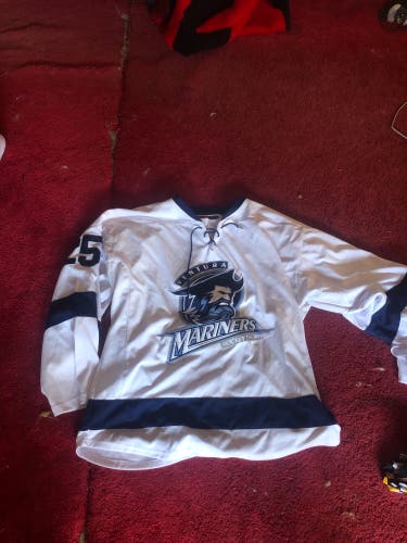 White Used Large  Jersey