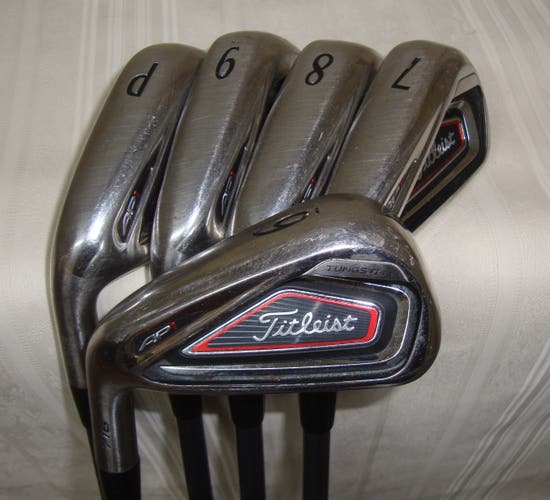 Titleist AP1 716 Iron Set 5 pcs Kuro Kage 65g Regular  6, 7, 8, 9 and P Right H.