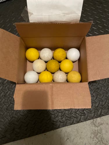 11 Lacrosse Balls