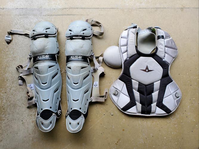 Used All Star System 7 Axis Catcher's Set