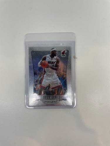 Lebron James Panini Prizm Card