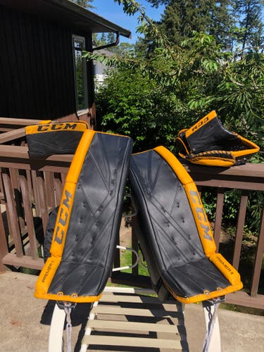 Used 35" Regular CCM Premier II Pro Goalie Full Set Pro Stock