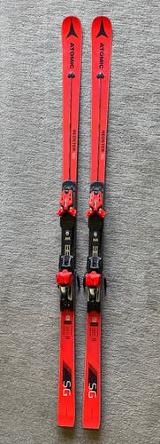2017-18 Atomic Redster SG + X 12 Var bindings - 185cm
