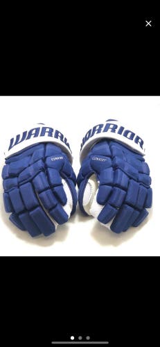Warrior Covert QRL Pro 14” Toronto Maple Leafs Pro Stock Gloves