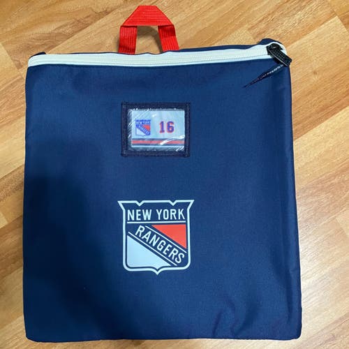 Ryan Strome 16 New York Rangers Team Player Issue Helmet bag Pro Stock