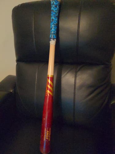 Used 2020 Marucci Wood AM22 Bat (-8) 22 oz 30"