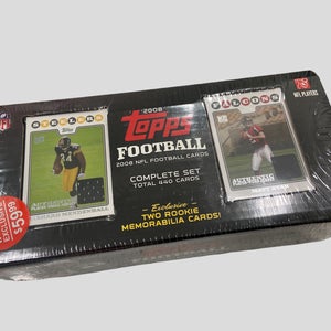 2008 Topps NFL Football Target Factory Set w/ Matt Ryan RC Jersey Card - FACTORY SEALED