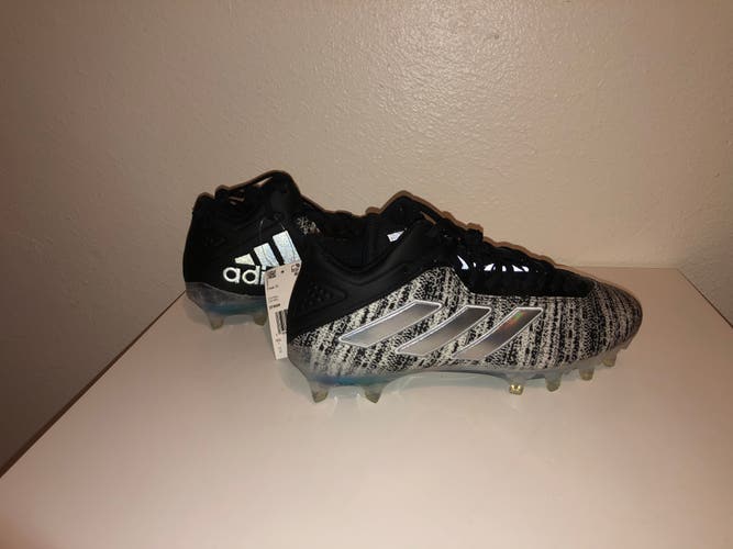 Adidas Freak Carbon 20 Bounce Football Cleats EF8699 Black White Silver Size 11