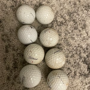 Used Titleist 9 Pack Pro V1 Balls