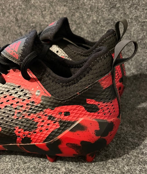Men's Men's Adidas Adizero Football Cleats Red Black Camo DB0622 Size 9 |  SidelineSwap | Buy and Sell on SidelineSwap