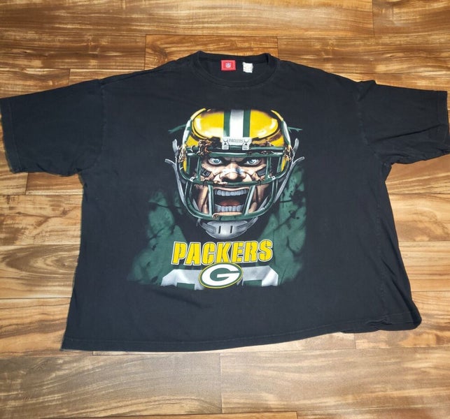 Green Bay Packers NFL T Shirt - Black - M – Headlock