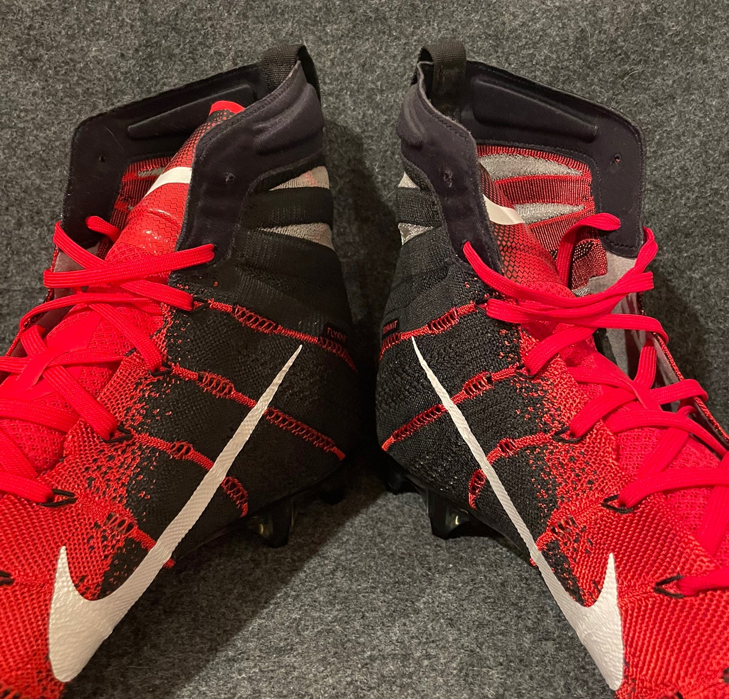 Nike vapor untouchable black cheap and red