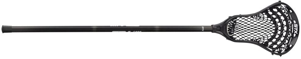 STX Lacrosse Stallion 200 Boys Complete Stick with Mesh Pocket, Attack/Midfielder