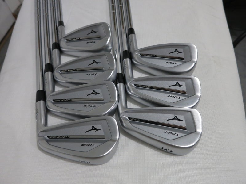 Mizuno JPX-921 Tour Iron Set - 4-PW - KBS Tour-V 110 Stiff Flex Steel +0.5" Long
