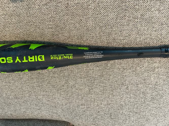 Used 2022 Dirty South Made Composite Bat (-10) 21 oz 31"